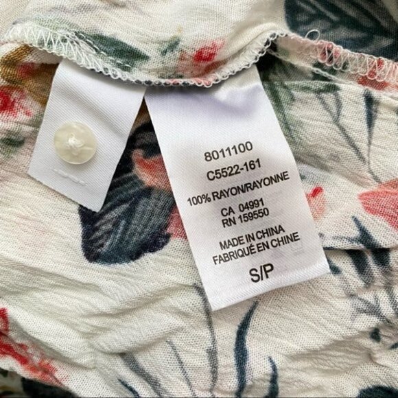 HILARY Radley Floral Pleated Tunic Too - Picture 4 of 6